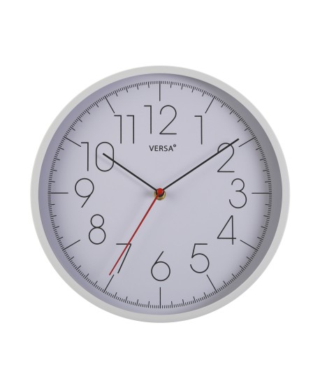 Reloj Pared Blanco 30Cm