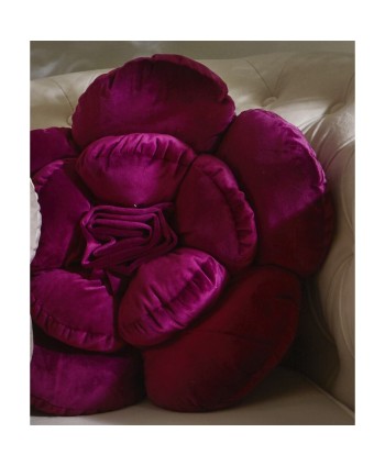 Cojin Flor Purpura D.50Cm
