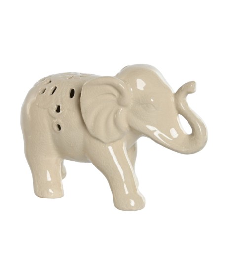 Figura Elefante Crema