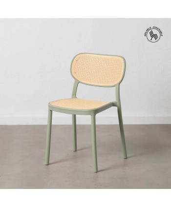 Silla Beige-Verde Salon