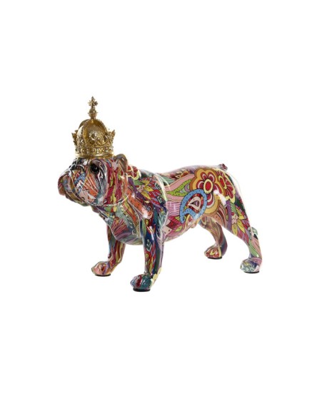 Figura Bulldog Multicolor