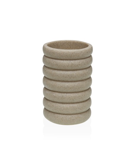 Vaso Cepillos Beige