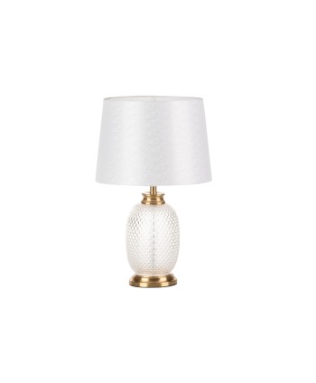 Lampara Sobremesa Pie Cristal