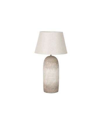Lampara Ceramica Gris