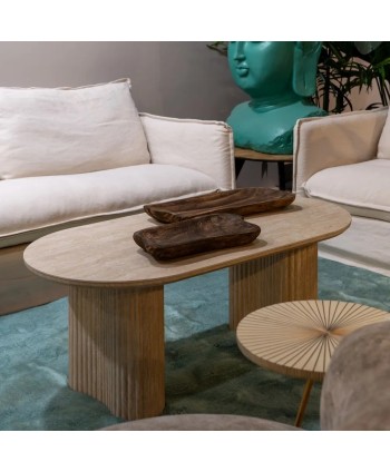 Mesa Centro Beige Piedra