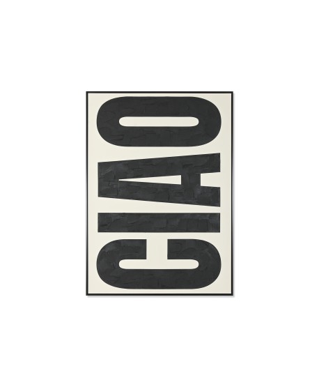Cuadro Ciao Pintado