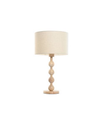 Lampara Madera Bolas