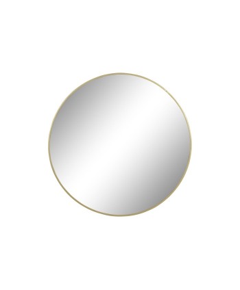 Espejo Metal Dorado 100Cm