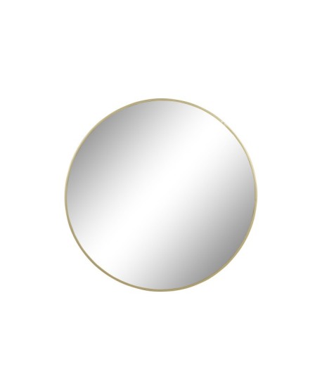 Espejo Metal Dorado 100Cm