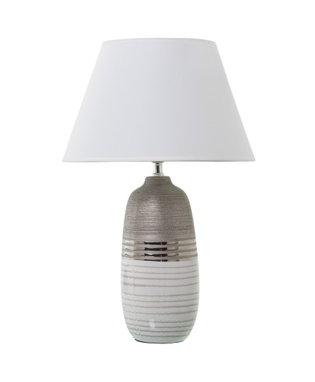 Lampara Plata/Blanca