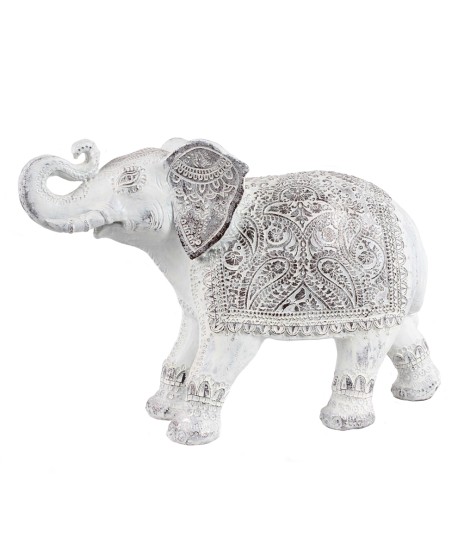 Elefante Blanco Resina