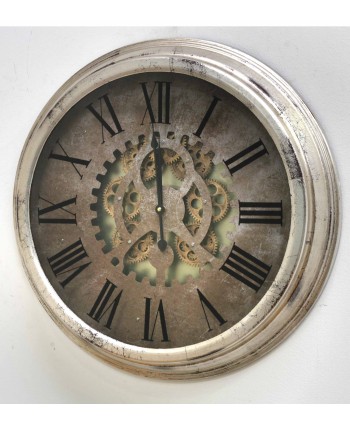 Reloj Plata Metal D.60Cm