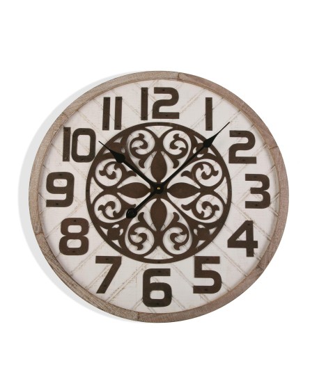 Reloj De Pared Madera 60Cm