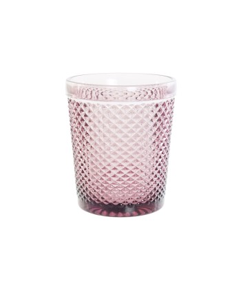 Set 6 Vasos Rosa Cristal 240Ml