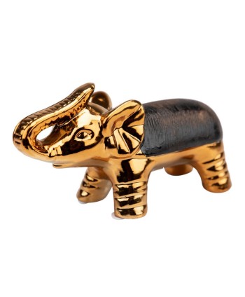 Elefante Ceramica Dorado Marro