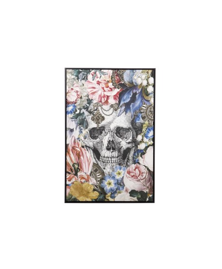 Cuadro Calavera 80X4x120 Marco