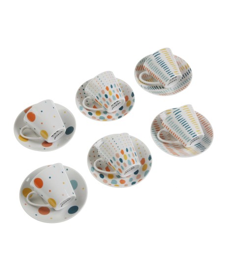 Set 6 Tazas Cafe Calist