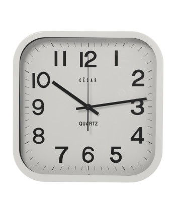 Reloj Aluminio Blanco 30Cm