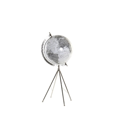 Globo Con Pie Metal Plateado