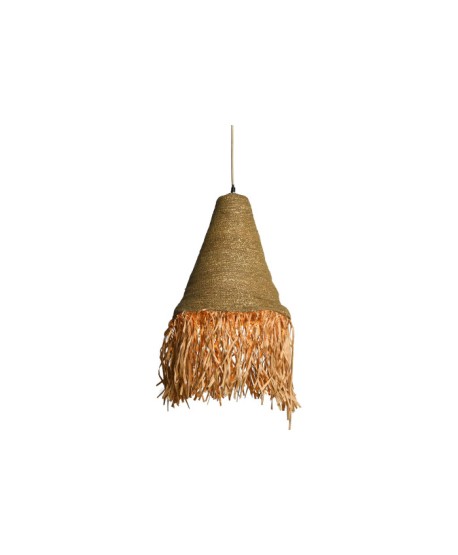 Lampara Techo Jute Natural