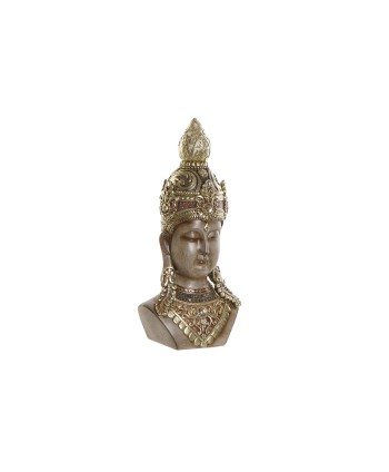 Figura Cabeza Buda Dorada