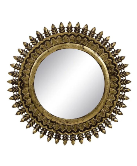 Espejo Madera Oro