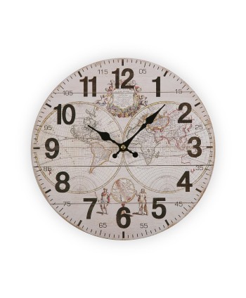 Reloj Madera World 28Cm