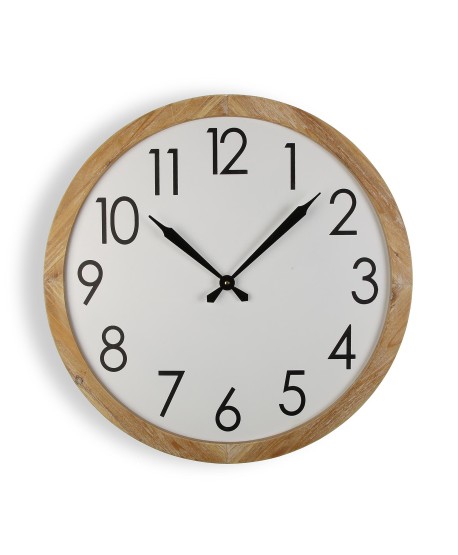 Reloj Pared Madera D.60Cm