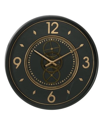 Reloj Verde-Oro Metal