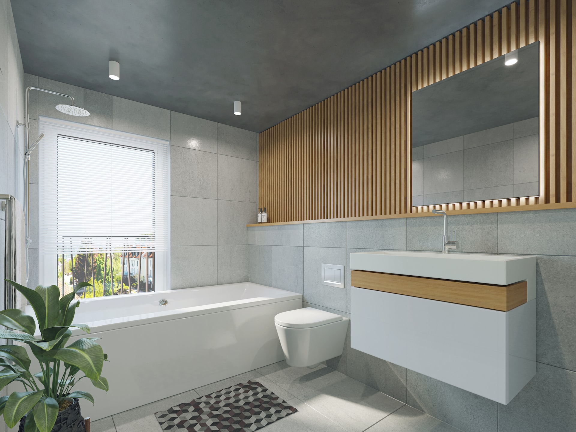 Accesorios para el baño: pequeños muebles, jaboneras, etc…