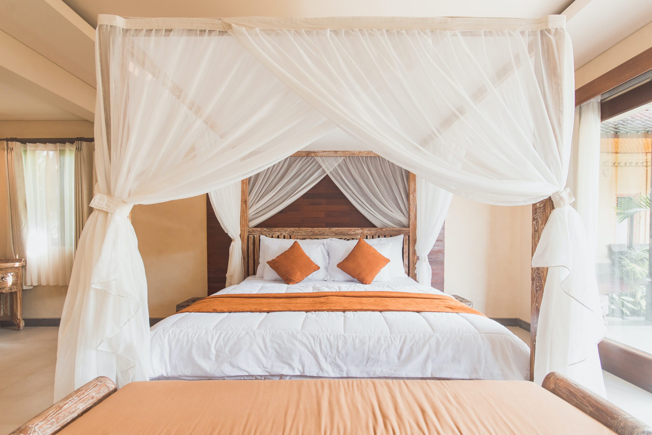 cama para casa vacacional